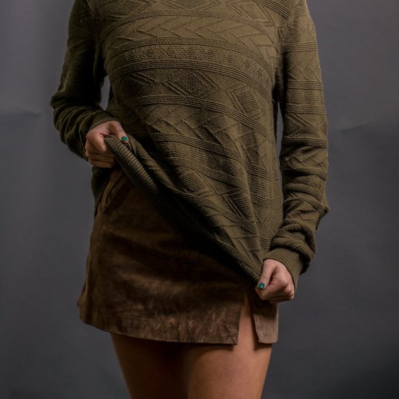 Brown Suede Skirt by Blank NYC - Picture 5 of 5